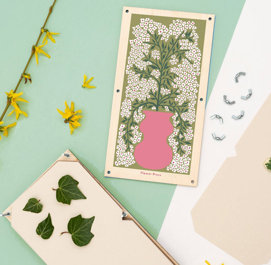 Grote bloemenpers - Tuinkabouter Chrisje