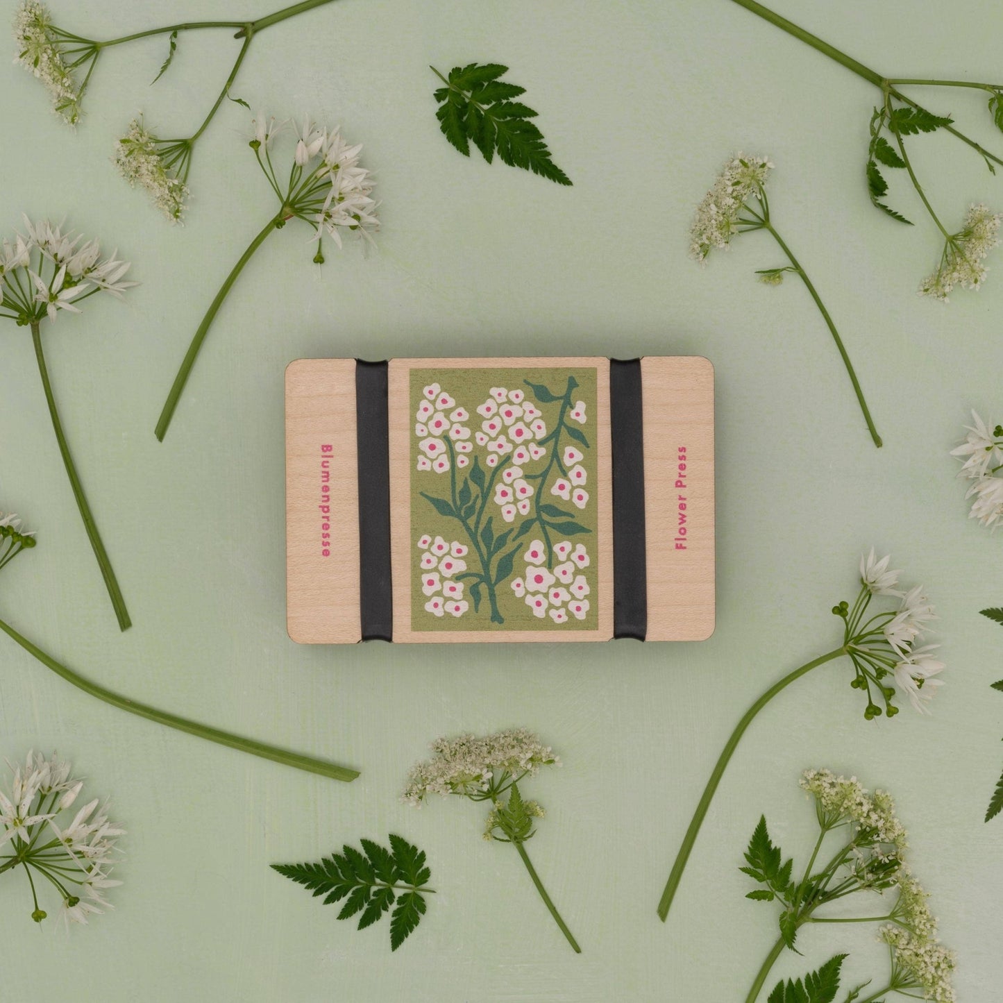 Pocketformaat bloemenpers - Tuinkabouter Chrisje