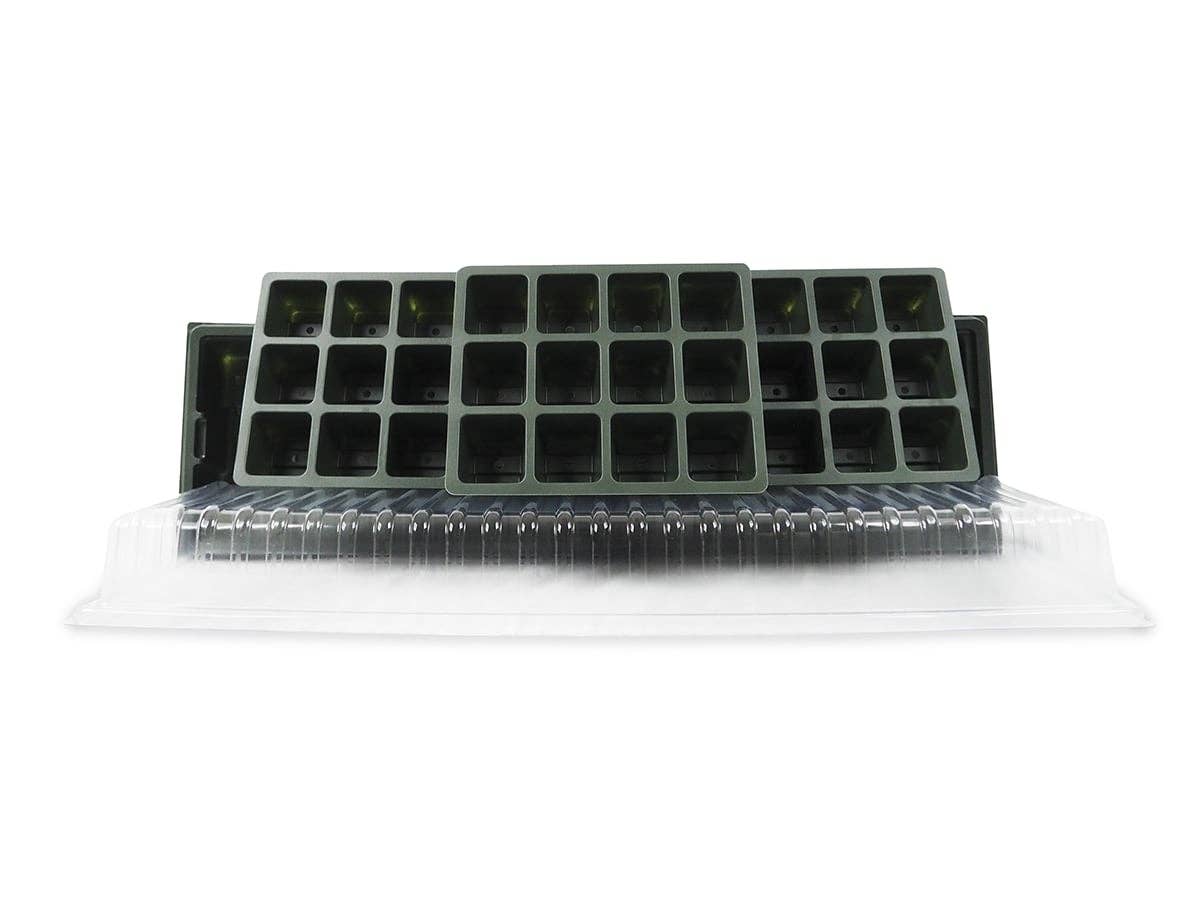 Zaaitray vensterbank 36 cellen met deksel - Tuinkabouter Chrisje