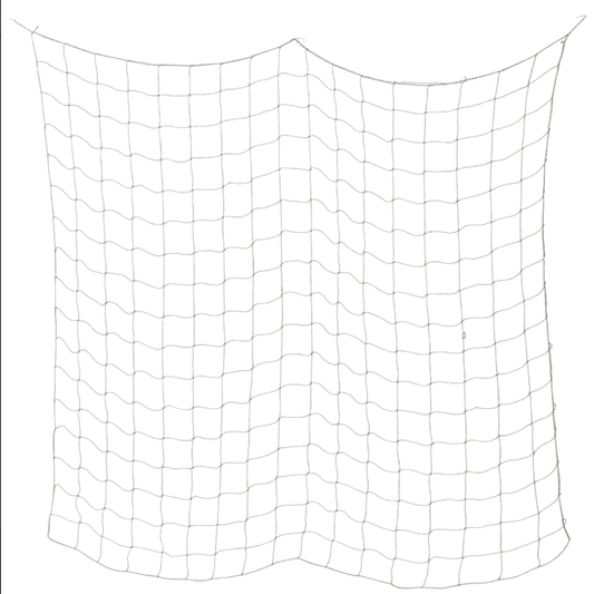 Jute klimnet voor Lathyrus en andere klimplanten – 180 × 180 cm - Tuinkabouter Chrisje