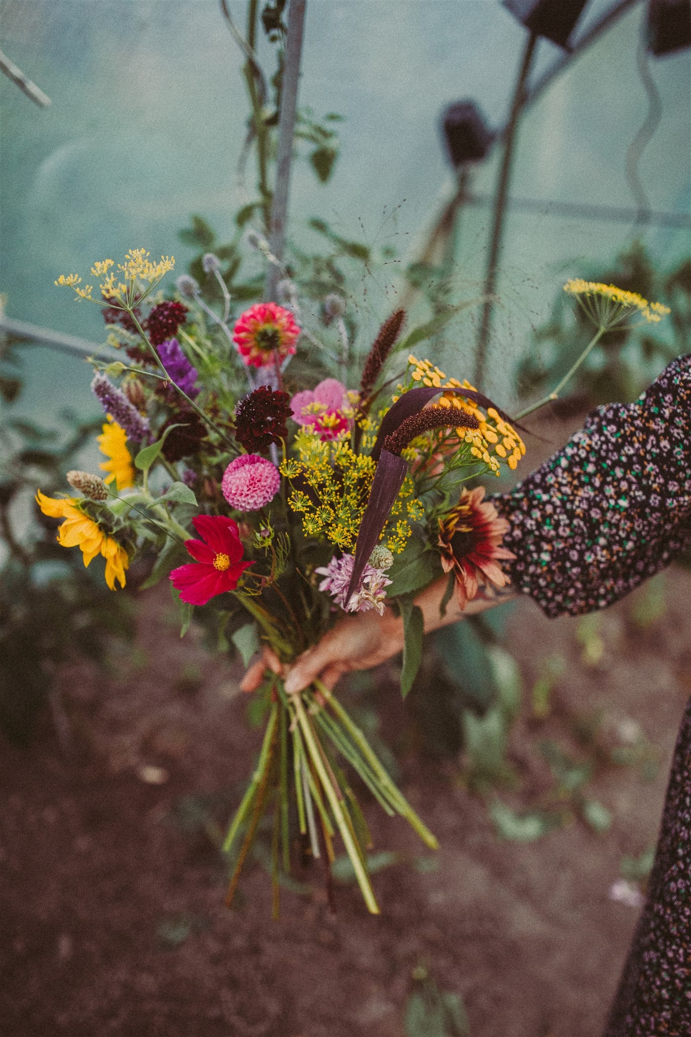 Atelier : "Récolter un bouquet et apprendre à le disposer"