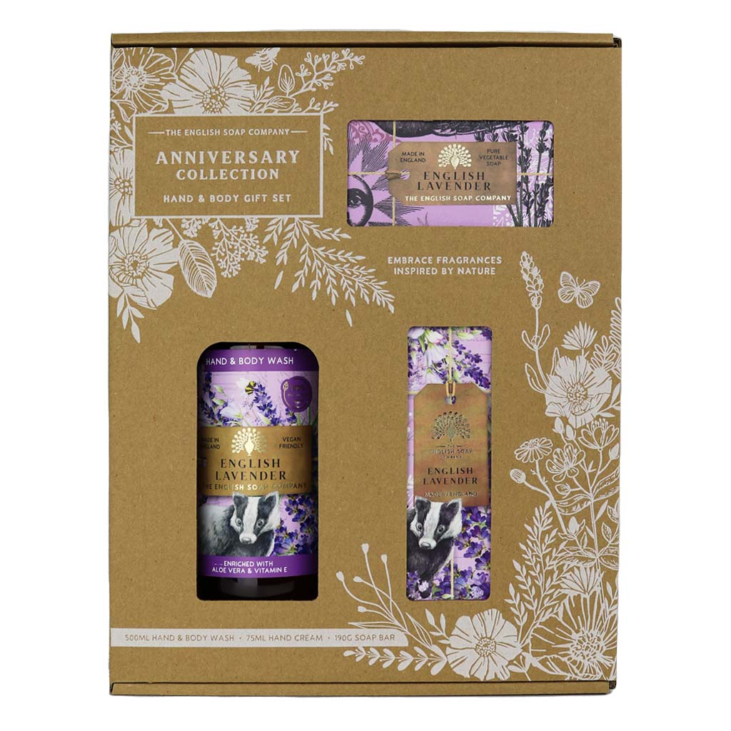 Cadeaubox The English Soap Company Hand & Body - Tuinkabouter Chrisje