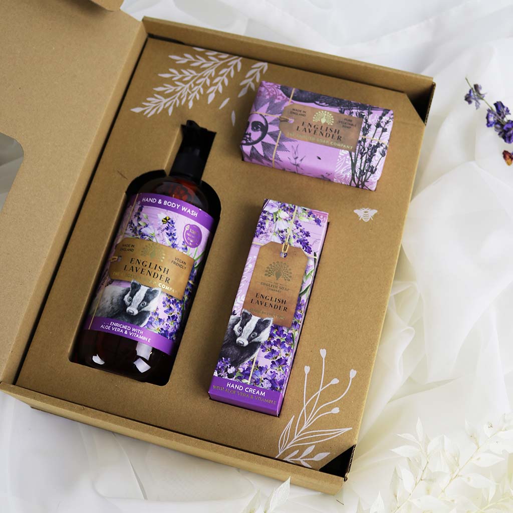 Cadeaubox The English Soap Company Hand & Body - Tuinkabouter Chrisje