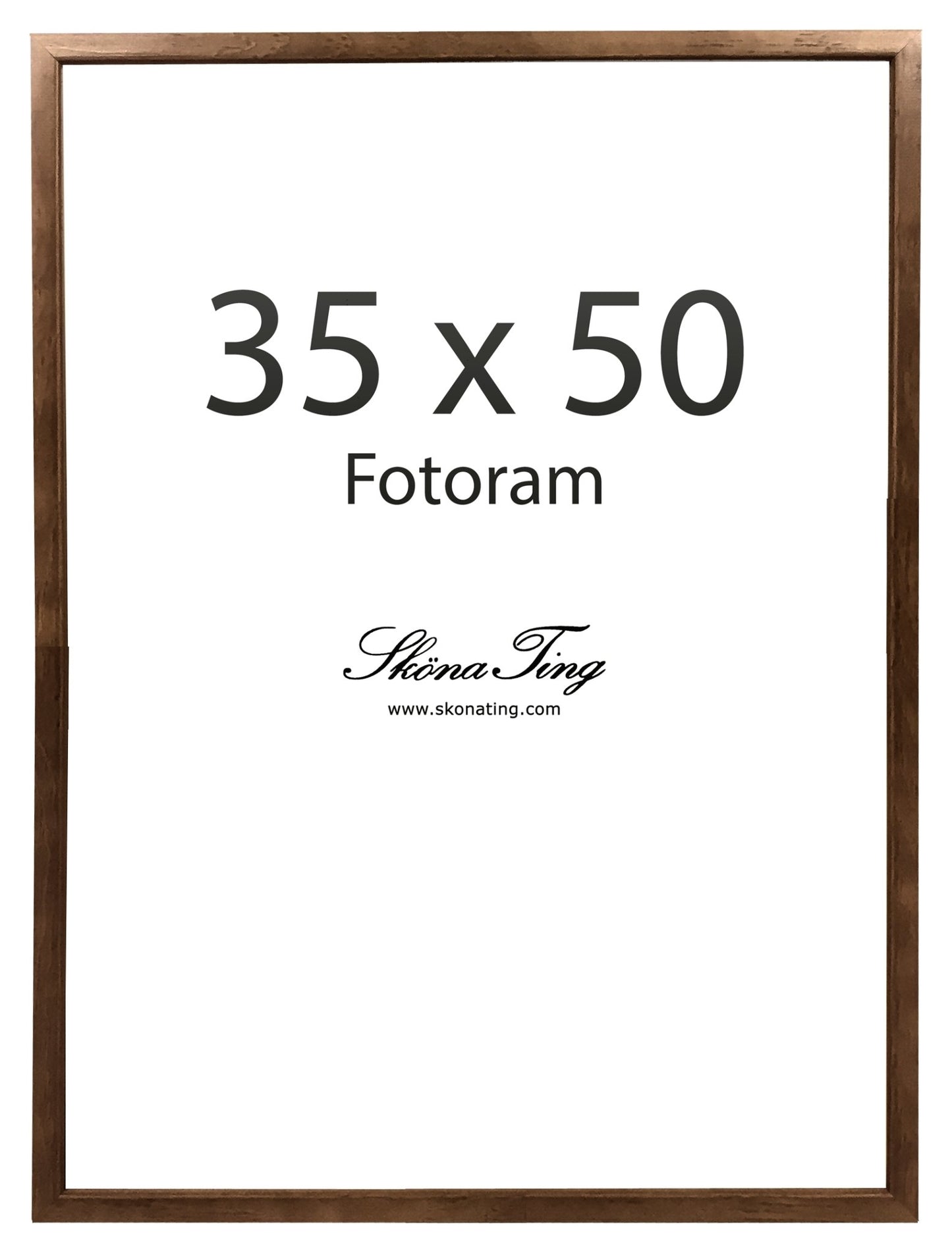 Fotorahmen Walnuss